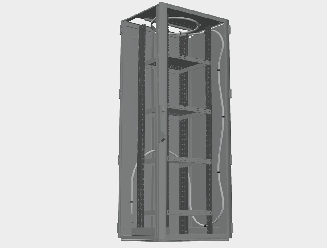 BlazeCut T-Series installed in a server rack